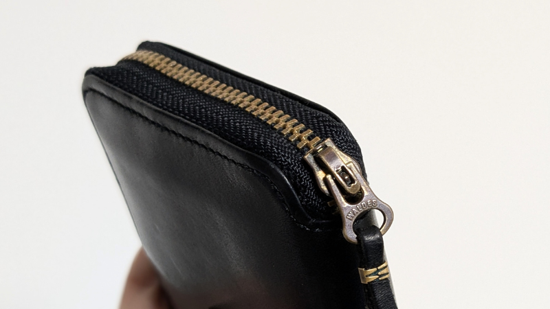 1940年代復刻のWALDESジッパー（SLOW財布）